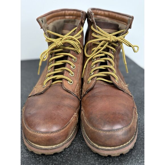 Timberland Originals Earthkeepers Boots Men’s 11 Medium Brown Leather Lace Up - Picture 5 of 16